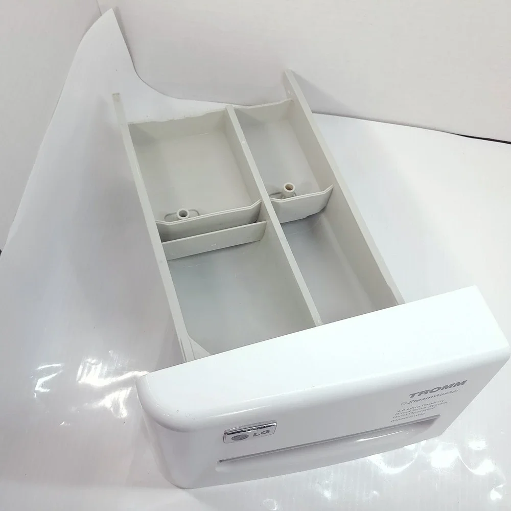 LG Washer washing machine detergent dispenser drawer Housing 4870er1008-2 white